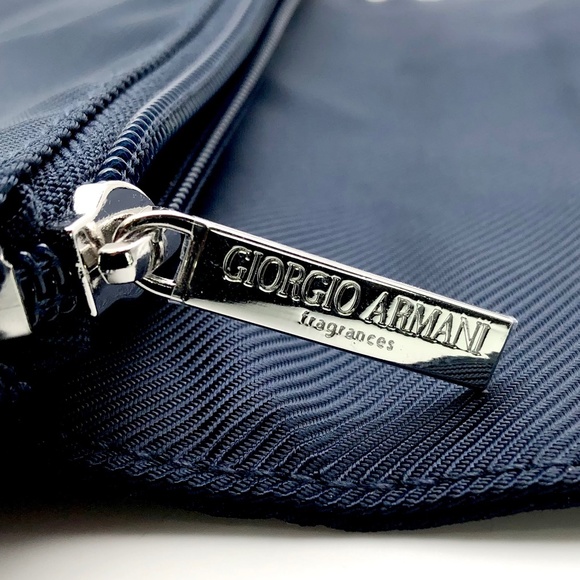 GIORGIO ARMANI Luxury Toiletry Grooming BAG POUCH NEW - Picture 6 of 8